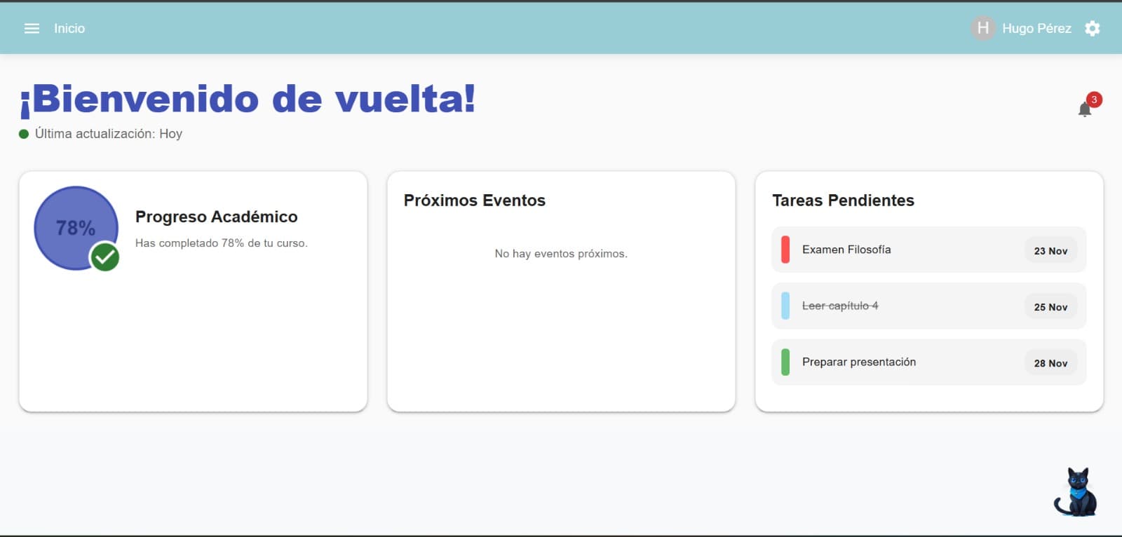 Screenshot of Study Bot